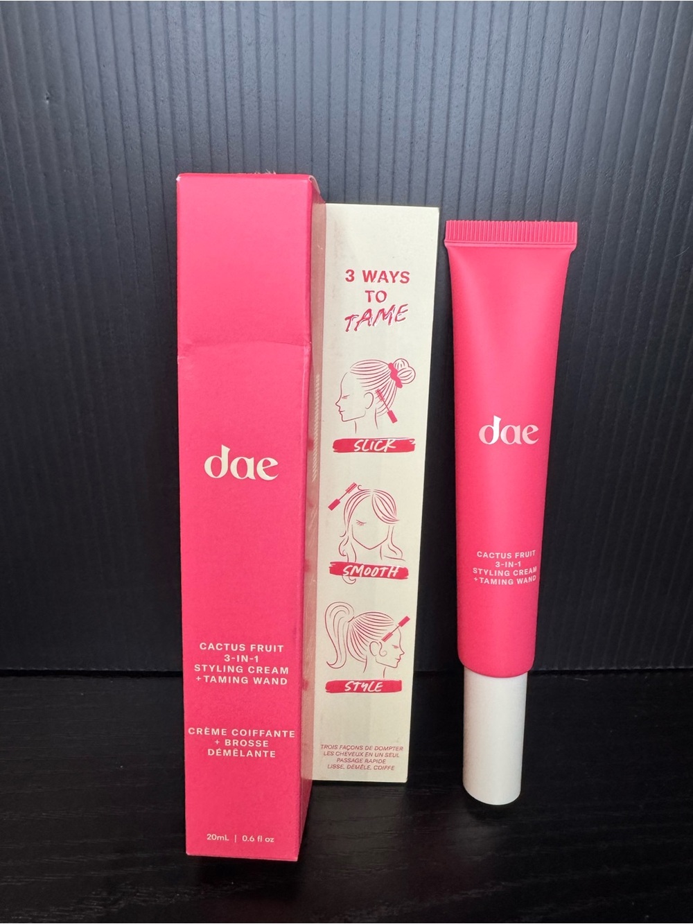 DAE Cactus Fruit 3in 1 Styling Cream & Taming Wand